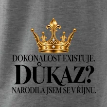 Dokonalost existuje narodila jsem se v říjnu zlatá korunka