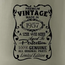 Vintage Etiketa - 1957