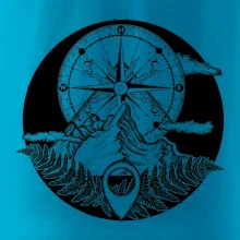 Cestování - hory kompas