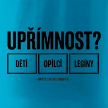 Upřímnost dětí opilci a legíny