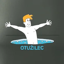 Otužilec - kreslený