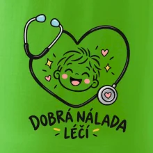 Dobrá nálada léčí - dětská tvář v srdci