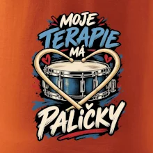 Moje terapie má paličky - srdce bubeníka