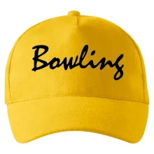 Bowling nápis psací