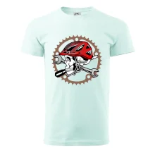 Lebka biker opravář