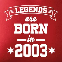 Legends are born in 2003