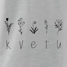 Kvetu - Nápis s květinami