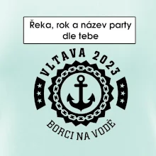 Na vodu - kotva (vlastní nápis)