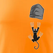 Kočka vypadla z kapsy