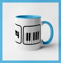 Eat sleep piano v řadě