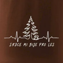 Srdce mi bije pro les