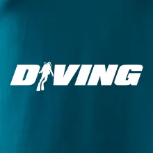 Diving nápis potápěč