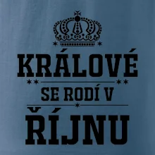 Králové se rodí v řijnu