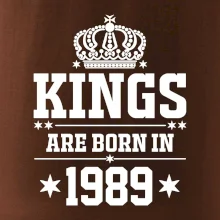 Kings are born in 1989