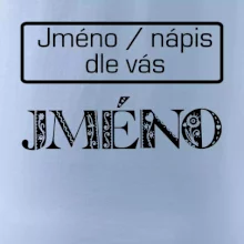 Folklor - jméno - nápis