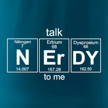 Talk nerdy - periodická tabulka