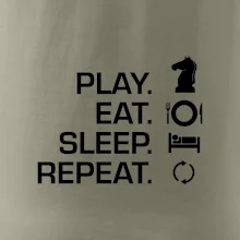 Eat sleep play - šachy