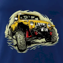 Žlutý offroad s navijákem Žlutý offroad s navijákem