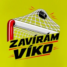 Hokejový střelec zavírám víko