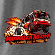 Maximálka 80 km h jako ve formuli 1