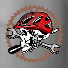 Lebka biker opravář