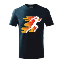 Běhání - oranžová žena