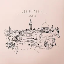 Kreslený Jeruzalém