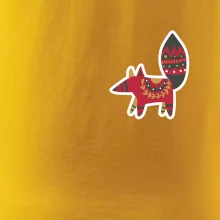 Folklor na prsu liška