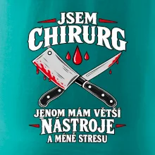Řezník chirurg s většími nástroji
