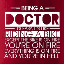 Being a doctor - bike