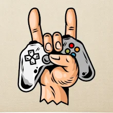 Gamer - gamepad paroháč