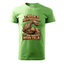 Třísky nevyndavám ty jsou součástí mýho těla - dřevěná paže