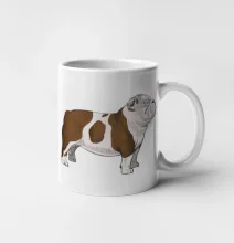 Vintage English bulldog