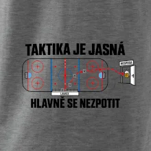 Hokejová taktika hlavně se nezpotit