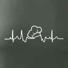 EKG kuchařská čepice