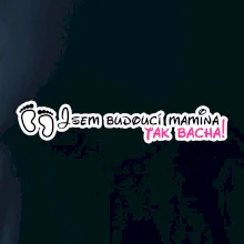 Jsem budoucí mamina - tak bacha!