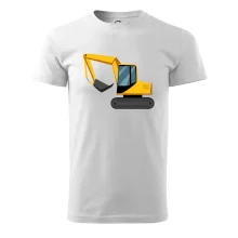 Bagr bez nápisu  z boku