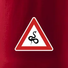 Dopravní značka - Pozor had