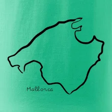 Mallorca - obrys ostrova