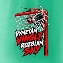 Hokejový střelec vymetá vingly