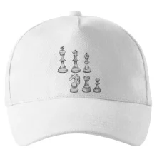 Šachové figurky kreslené