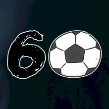 Fotbal kulaté narozeniny 60