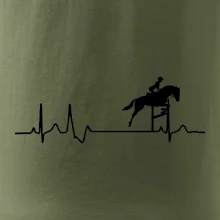 EKG kůň přeskok