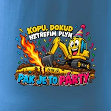 Bagrista kope dokud netrefí plyn