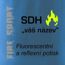 Hasiči - Váš název - FLUO + Reflexní potisk Hasiči - Váš název - FLUO + Reflexní potisk