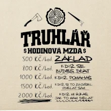 Hodinová mzda truhlář