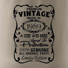 Vintage Etiketa - 1989