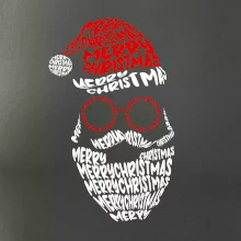 Merry Christmas obličej