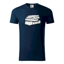 Knihy černobílé na sobě