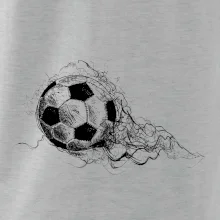 Fotbalový míč - kresba tužkou